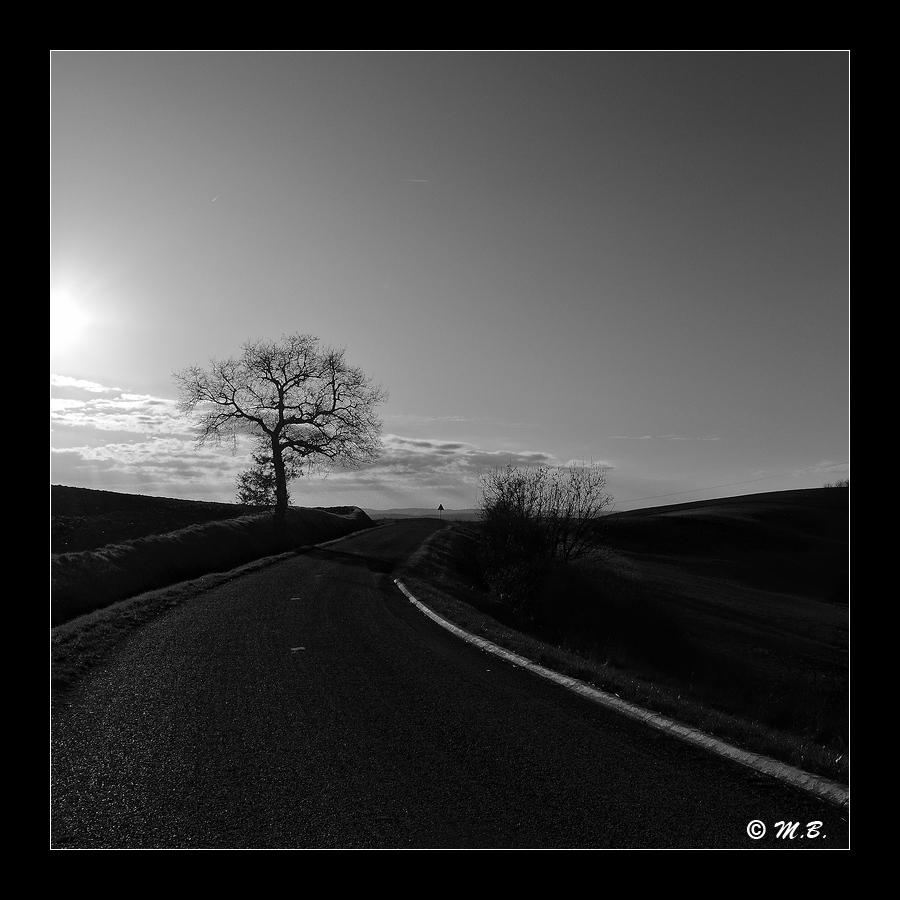 sur la route