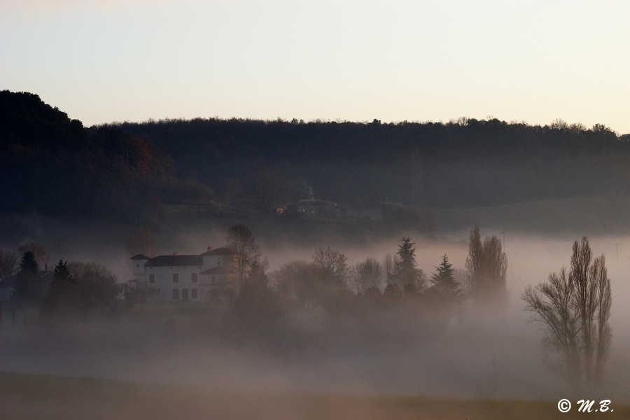 Brume sur Valeilles