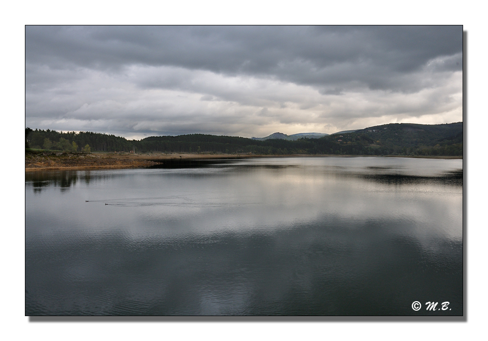 Orage sur le lac