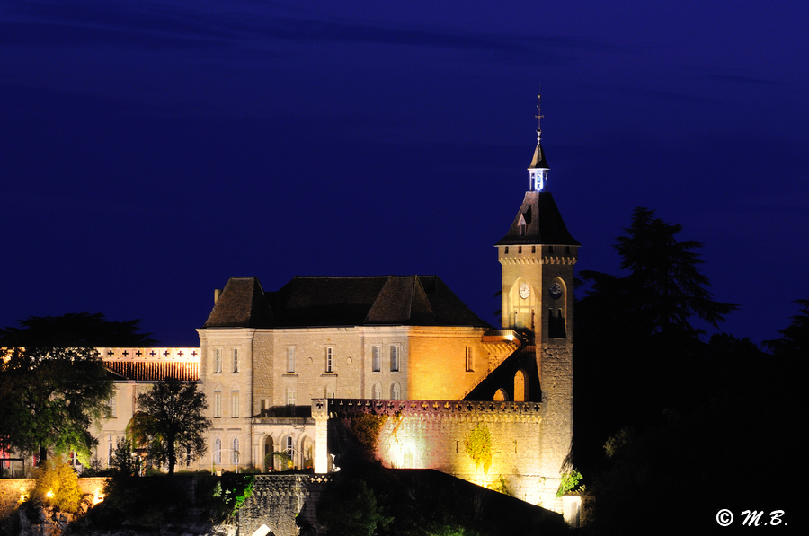 Chteau by night