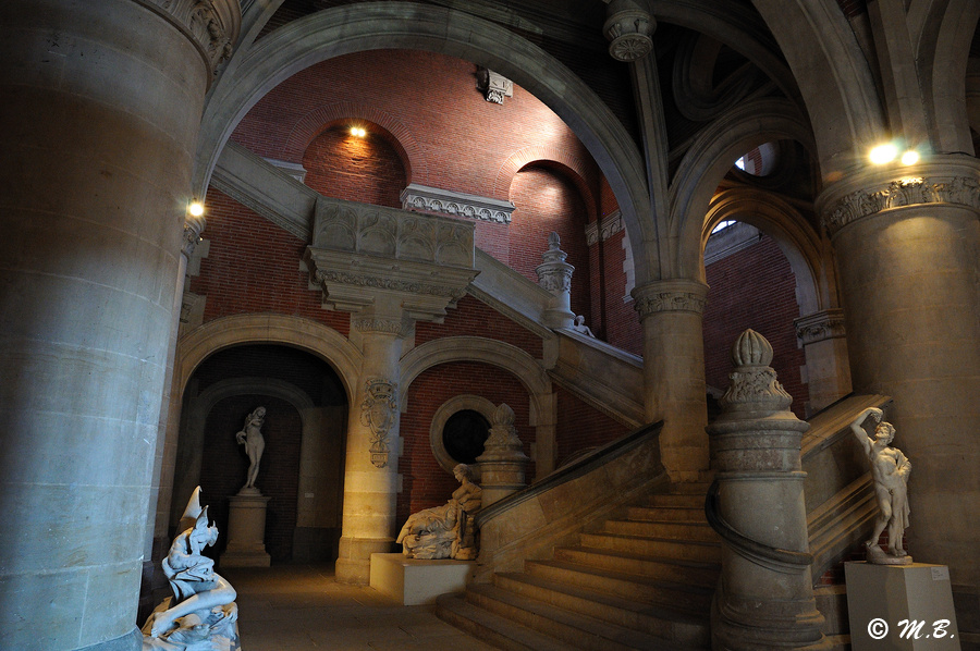 Escalier cloitre des Augustins