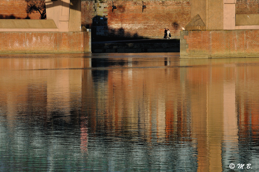 Promenade en bord de Garonne